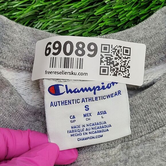 Vintage West-Virginia University Sweatshirt Small 19x23 Gray - Picture 8 of 12